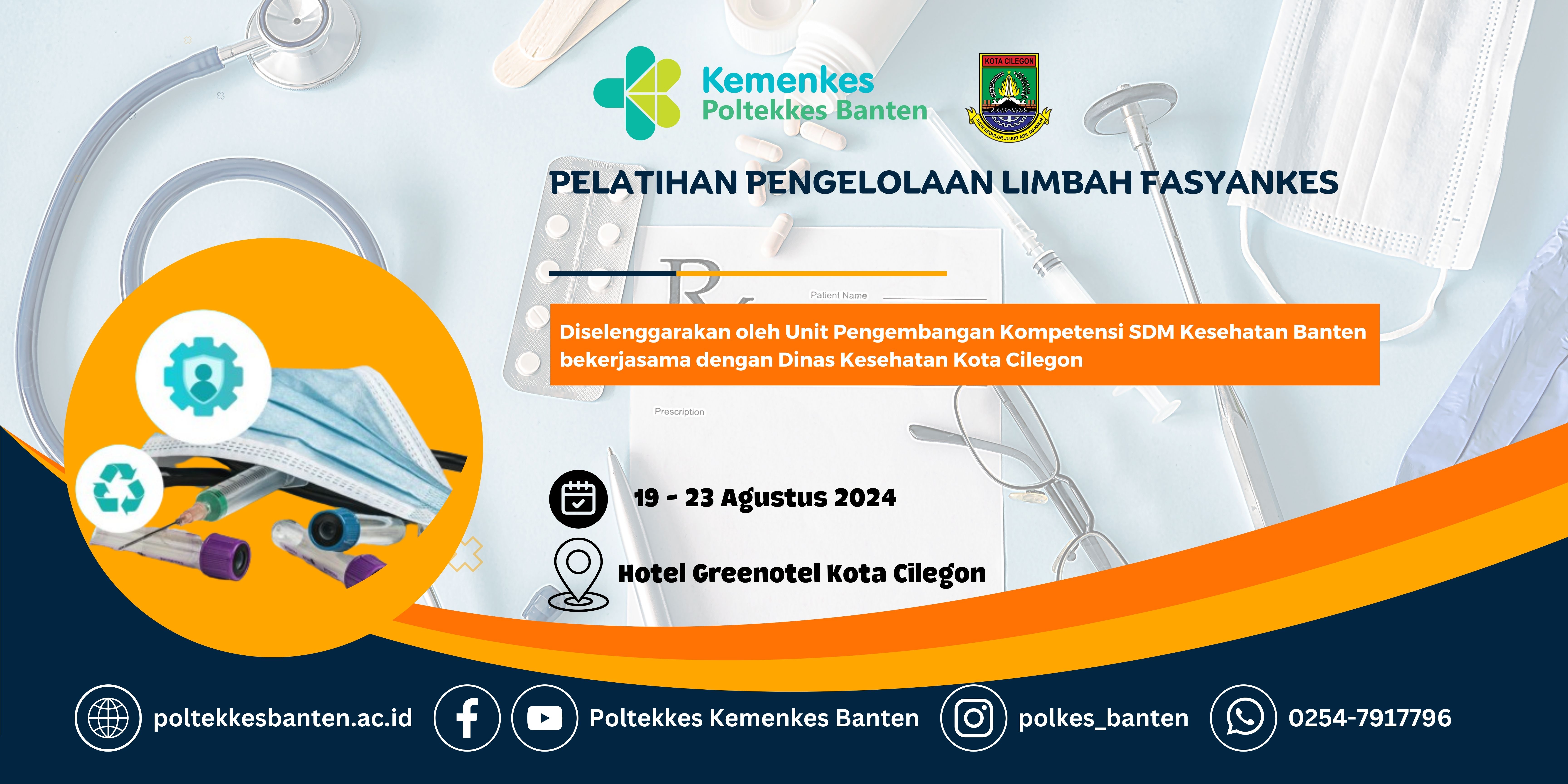 Pelatihan Pengelolaan Limbah Fasyankes