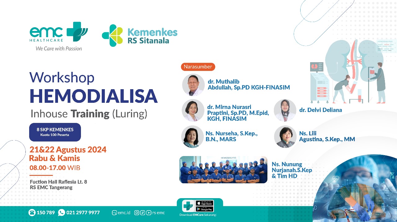 INHOUSE TRAINING HEMODIALISA RUMAH SAKIT EMC HEALTHCARE