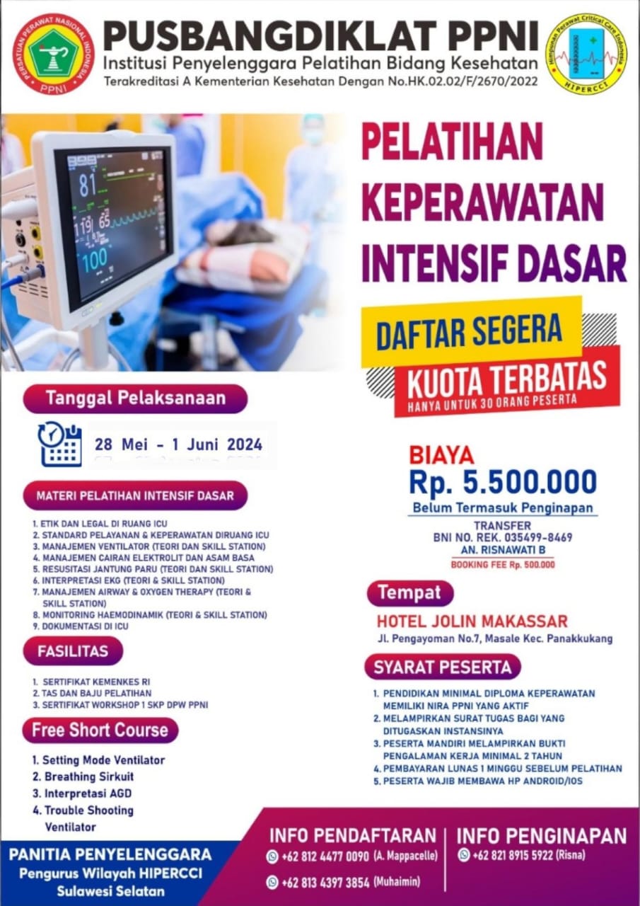 10142_Pelatihan Keperawatan Intensif Dasar (PKID)