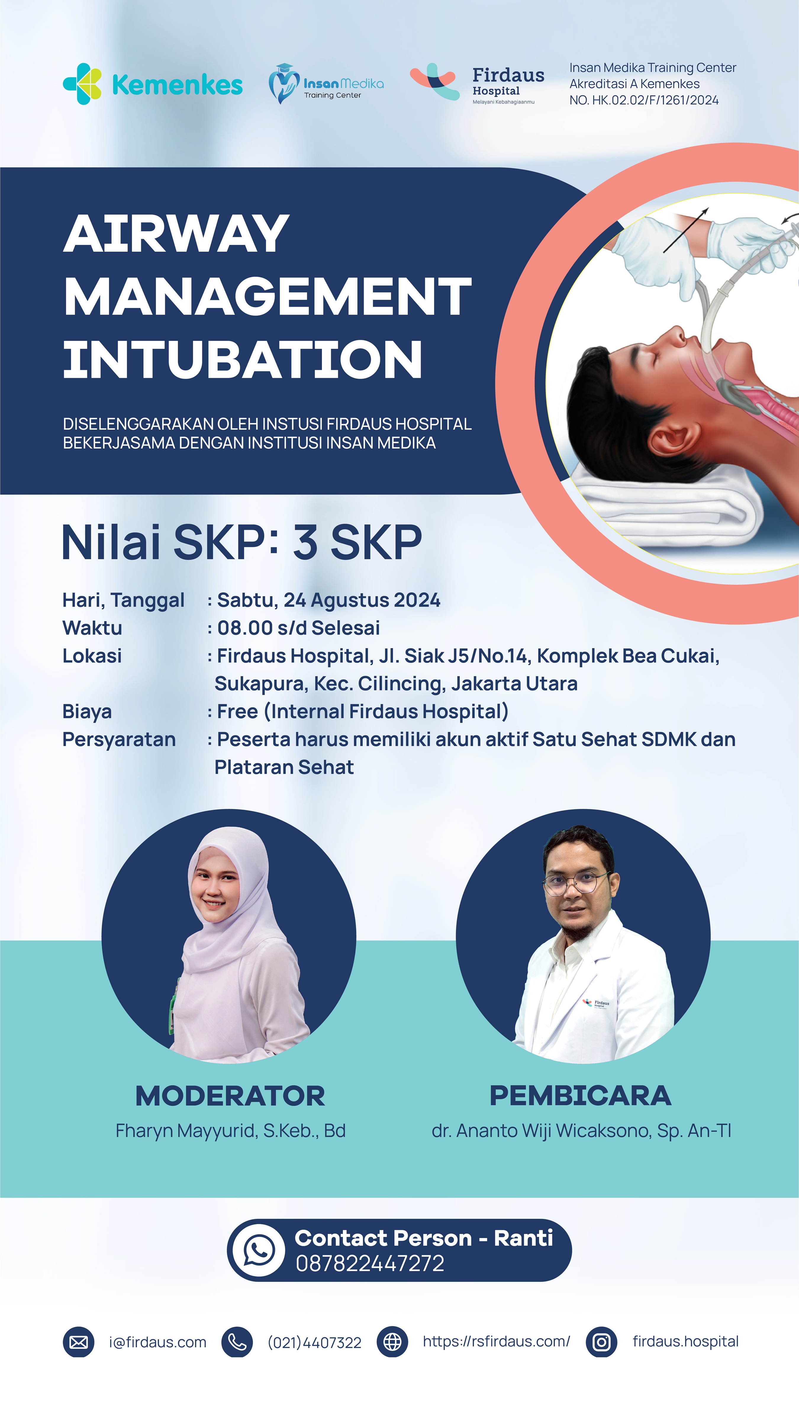 Workshop Airway Management Intubation