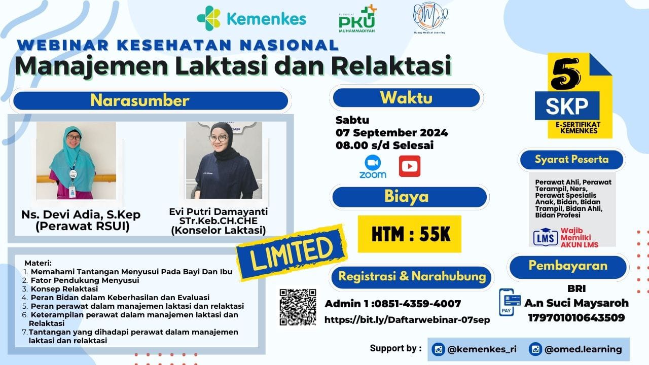 Webinar Manajemen Laktasi dan Relaktasi