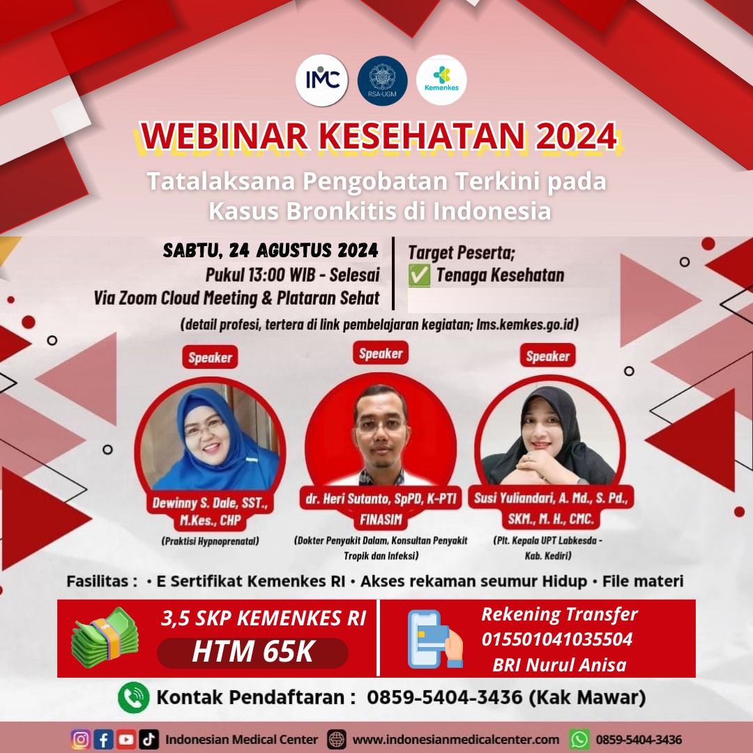 Tatalaksana Pengobatan Terkini pada KasusBronkitis di Indonesia