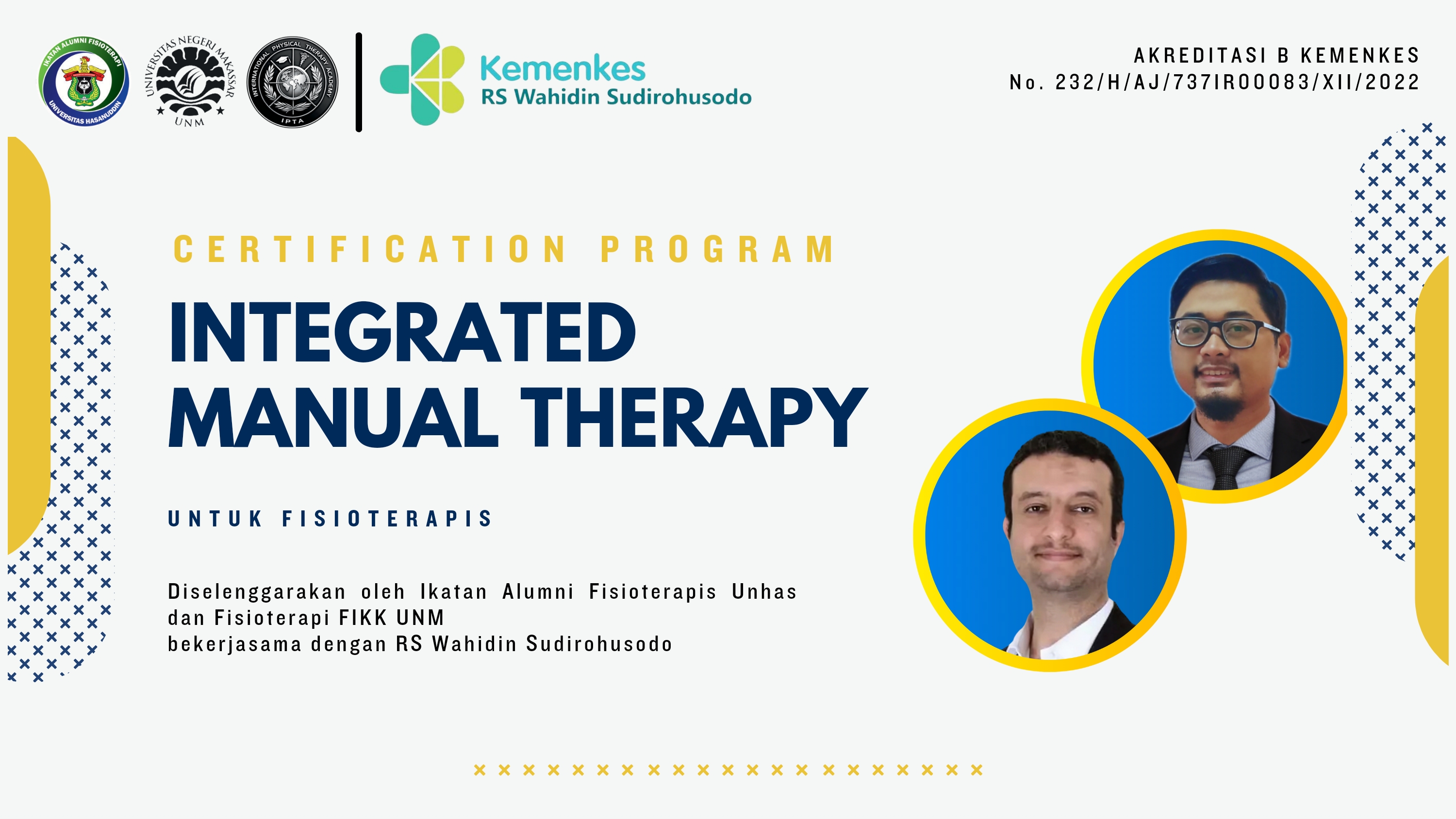 Workshop Integrated Manual Therapy untuk Fisioterapis