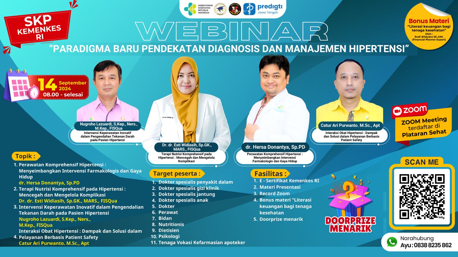 Webinar Paradigma Baru Pendekatan Diagnosis dan Manajemen Hipertensi