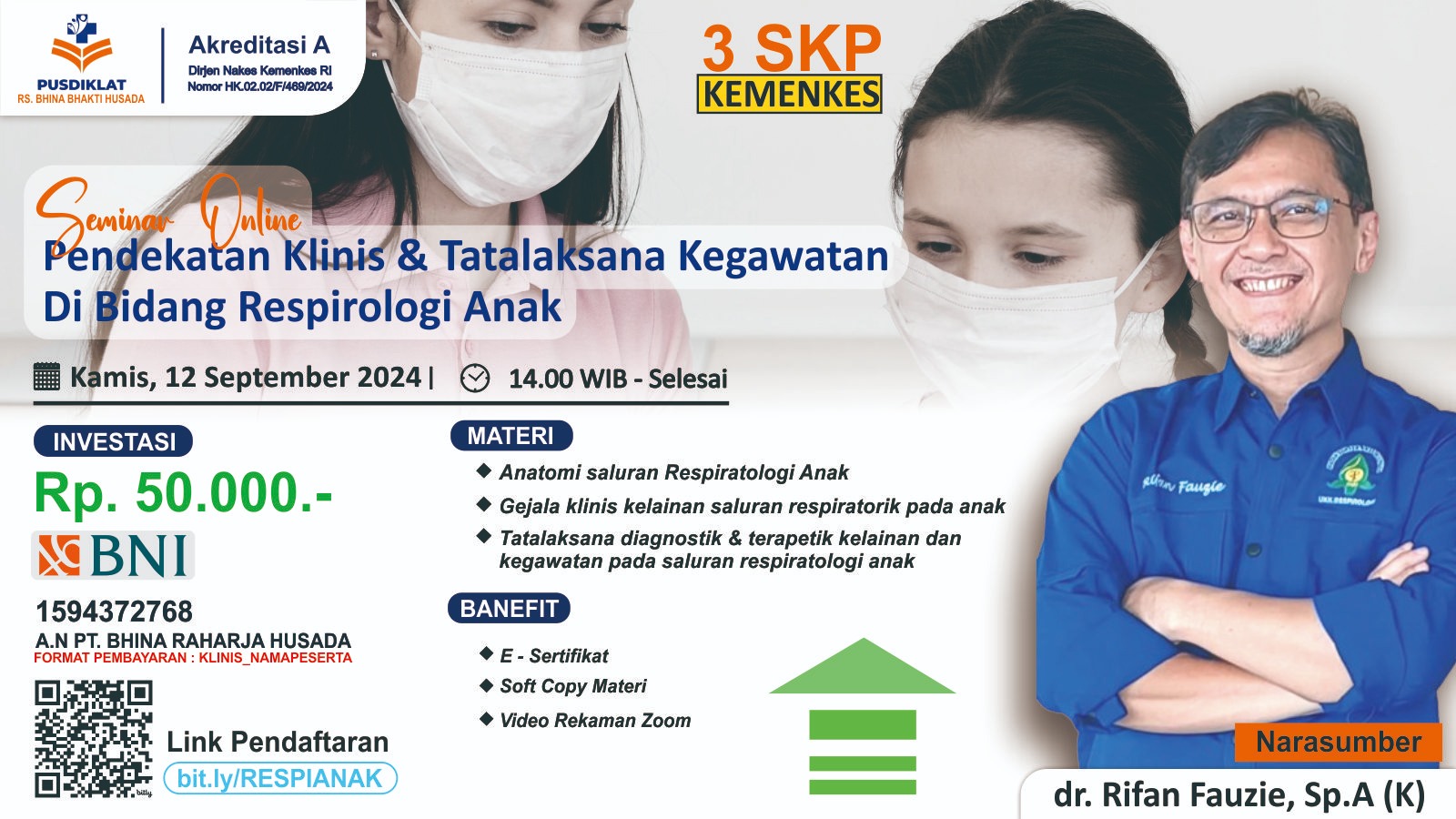 Pendekatan Klinis  Tatalaksana Kegawatan di Bidang Respirologi Anak