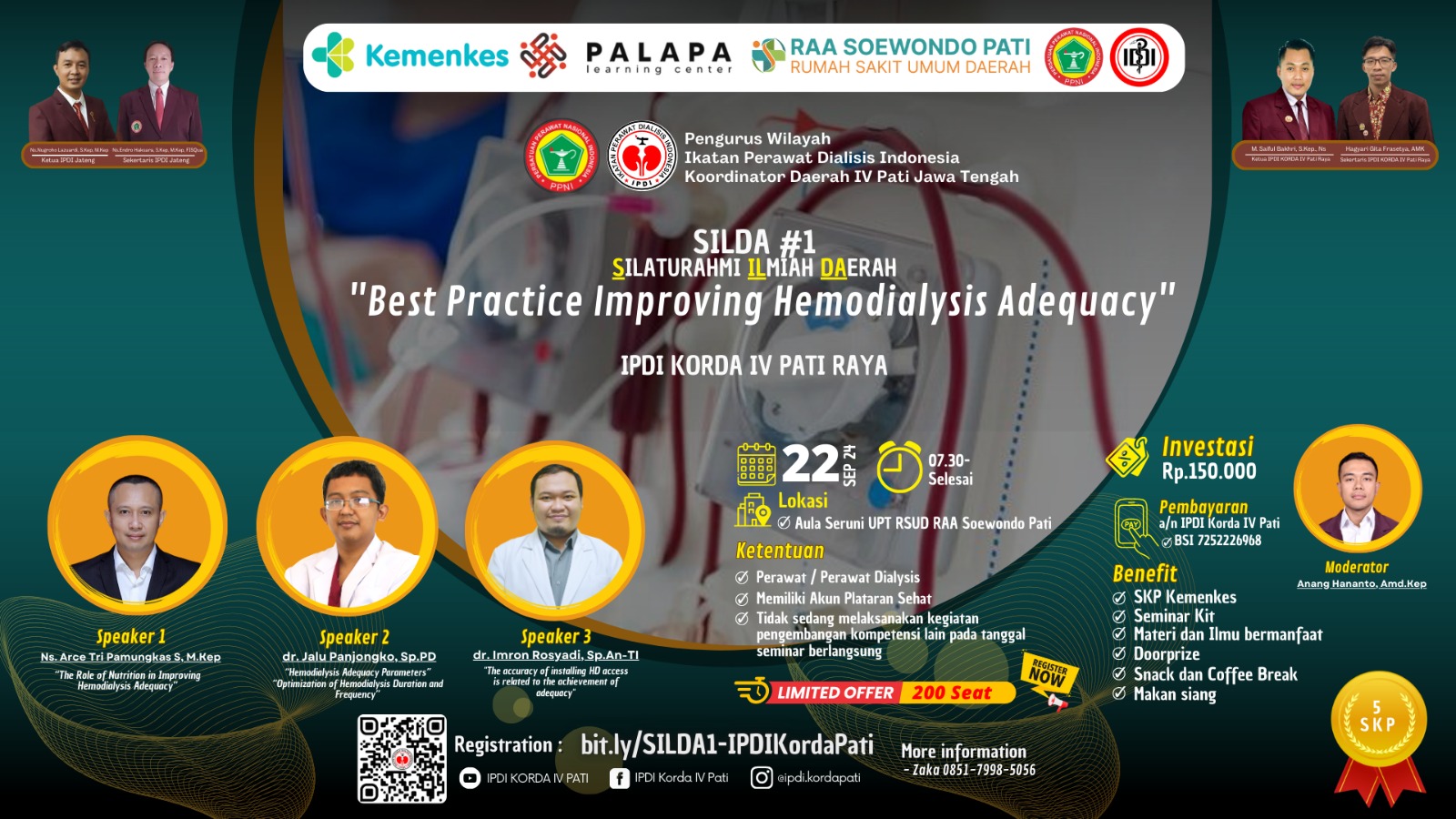 SEMINAR BEST PRACTICE IMPROVING HEMODIALYSIS ADEQUACY IPDI KORDA PATI