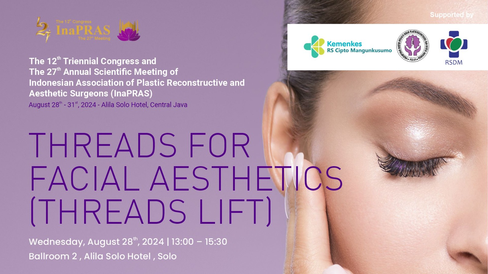 PERAPI Instructional Course on Threads for Facial Aesthetics