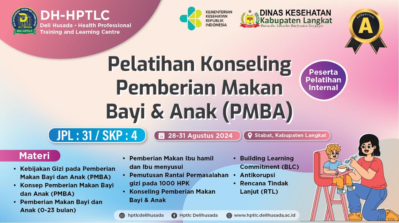 Pelatihan Konseling Pemberian Makanan Bayi dan Anak (PMBA)