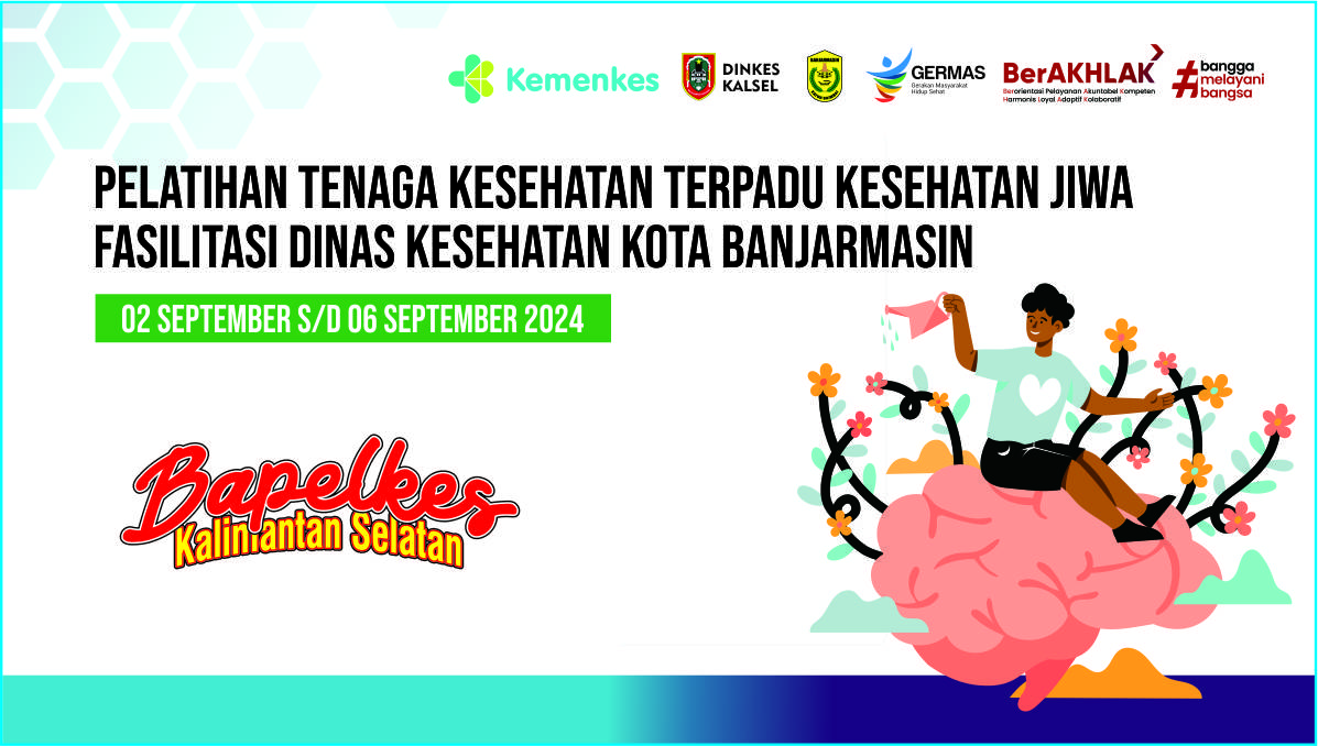 Pelatihan Tenaga Kesehatan Terpadu Kesehatan Jiwa Fasilitasi Dinas Kesehatan Kota Banjarmasin