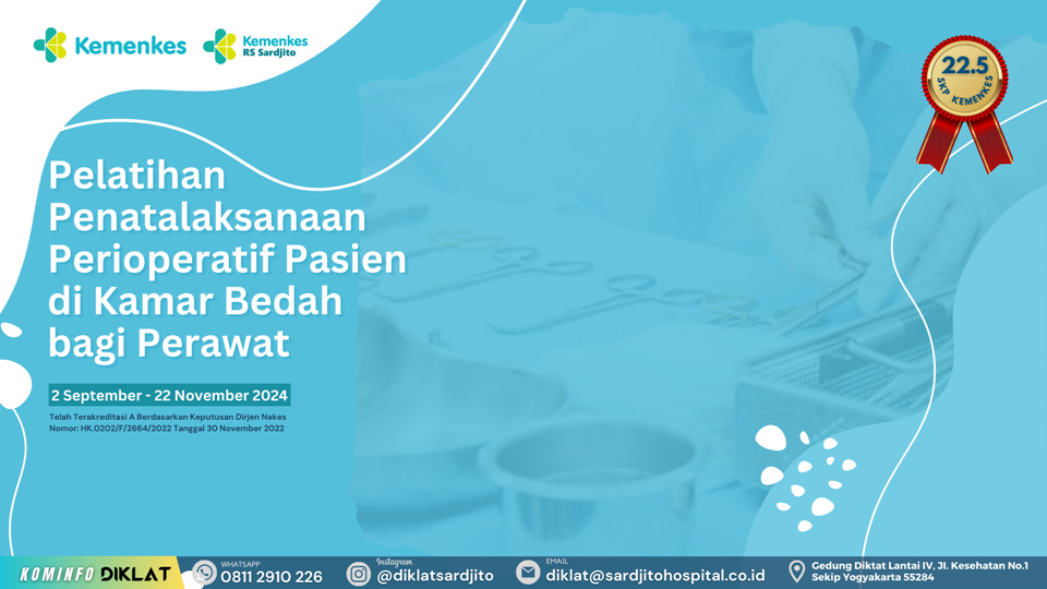 Pelatihan Penatalaksanaan Perioperatif Pasien di Kamar Bedah bagi Perawat Angkatan 2