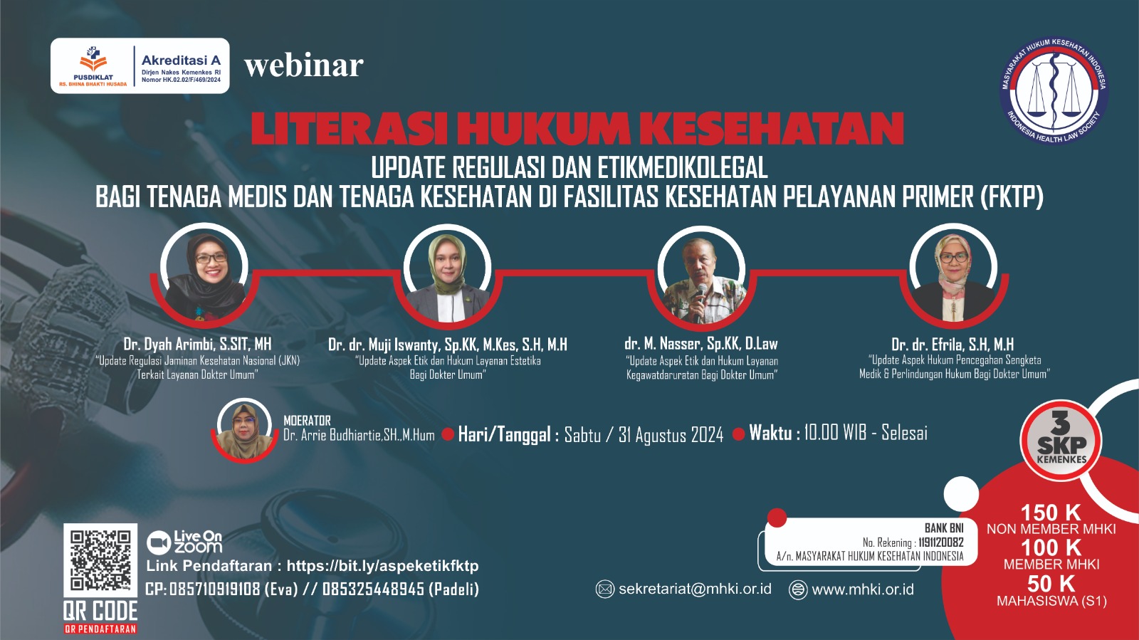 UPDATE REGULASI DAN  ETIKMEDIKOLEGAL BAGI TENAGA  MEDIS DAN TENAGA KESEHATAN  DI FASILITAS KESEHATAN  PELAYANAN PRIMER (FKTP)