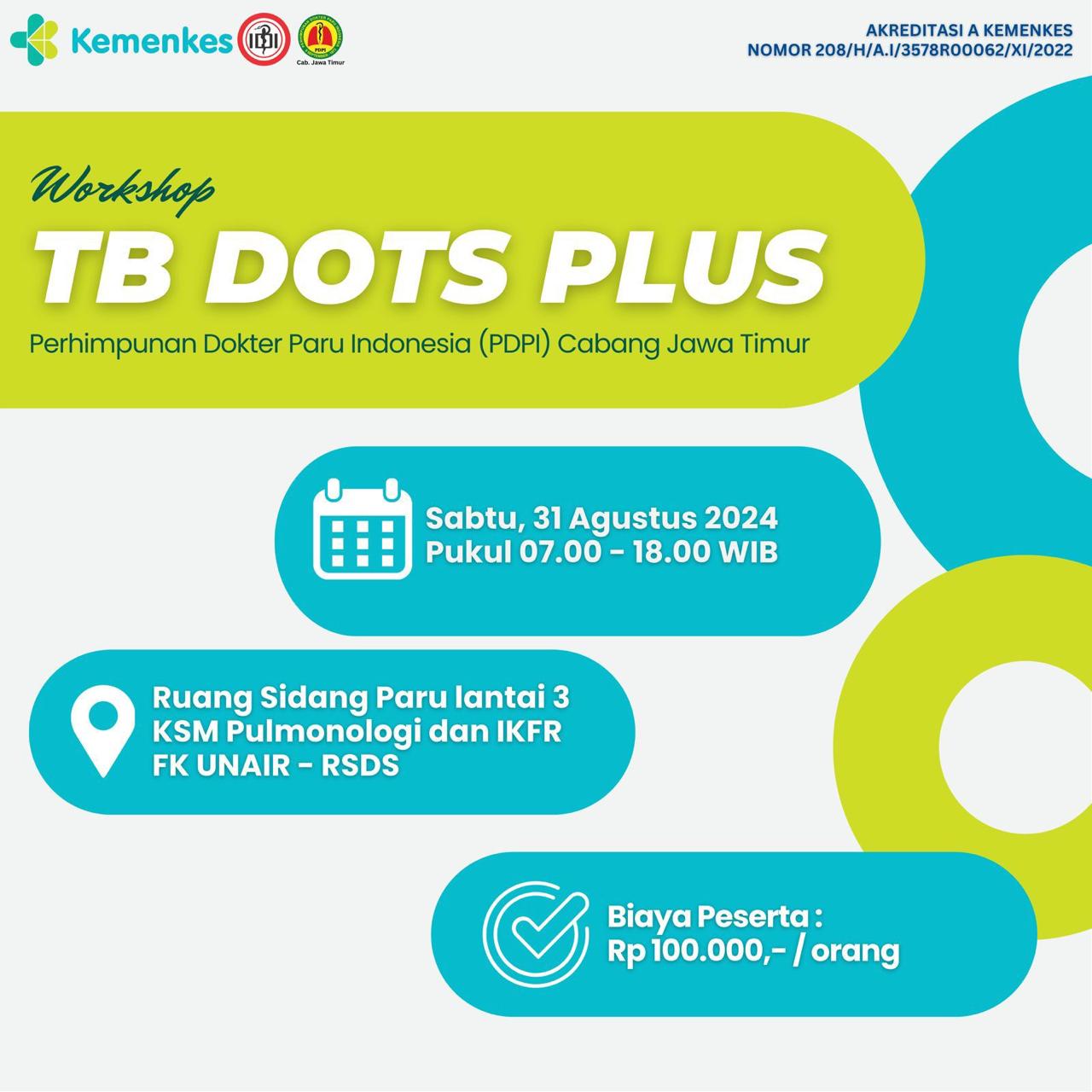 Workshop TB DOTS Plus