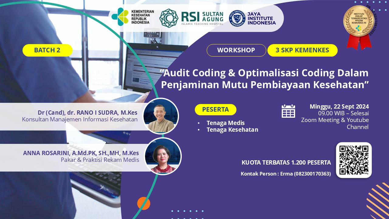 Audit Coding  Optimalisasi Koding Dalam Penjaminan Mutu Pembiayaan Kesehatan