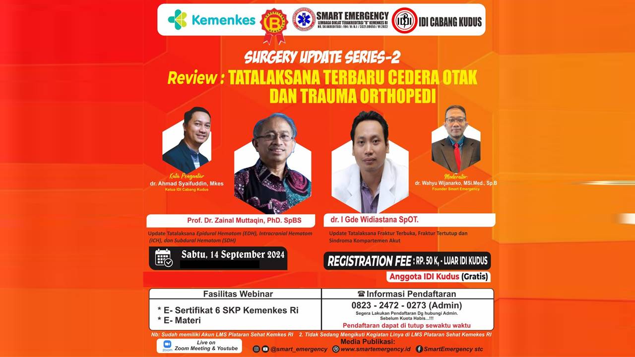 01609 Review TATALAKSANA TERBARU CIDERA OTAK dan TRAUMA  ORTHOPEDIC