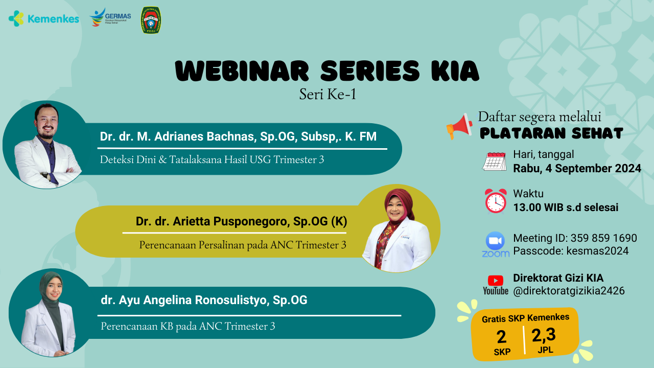 Webinar Series Kesehatan Ibu dan Anak (Seri 1)
