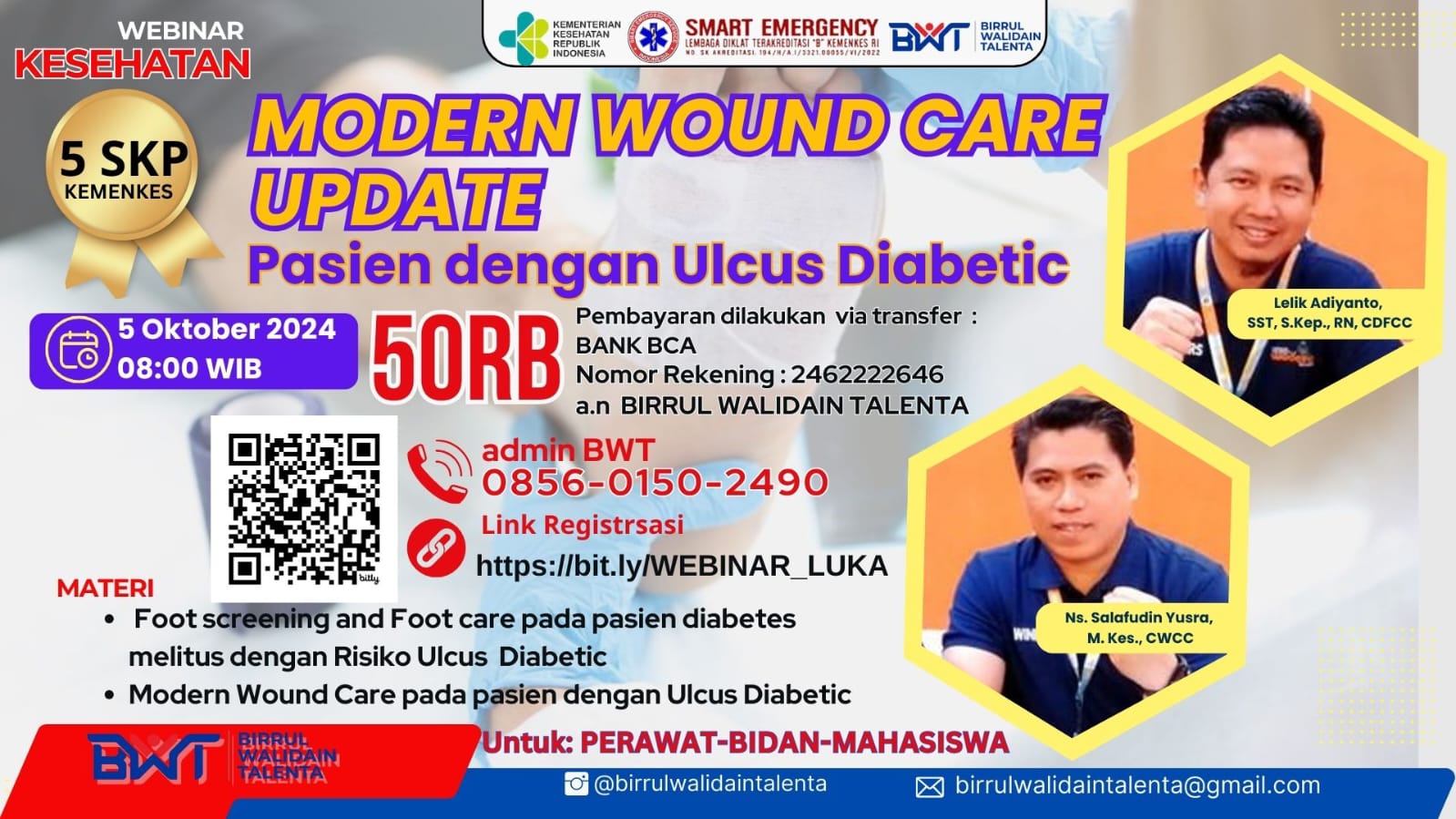 0210 Modern Woundcare Update Pada Pasien dengan Ulkus Diabetikum Angkatan 3