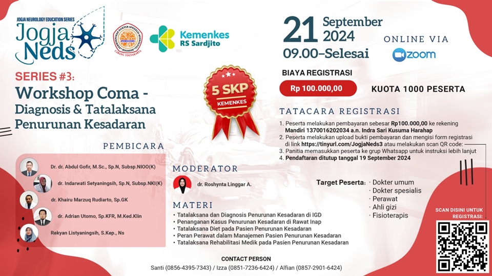Workshop Penurunan Kesadaran - Diagnosis dan Tatalaksana