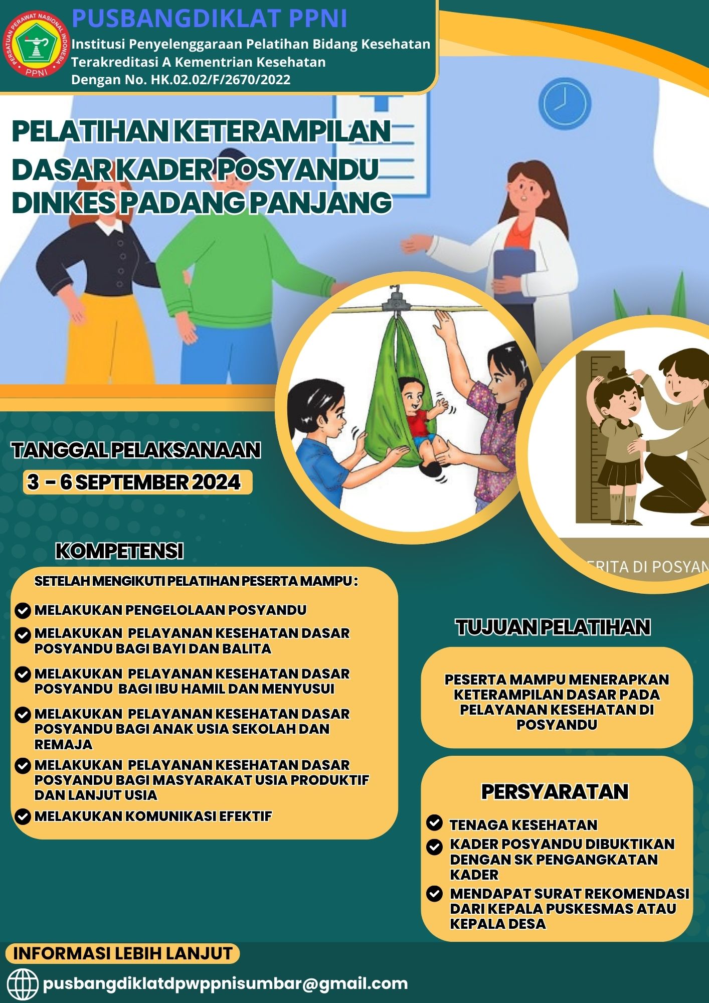 13373-Pelatihan Keterampilan Dasar Kader Posyandu