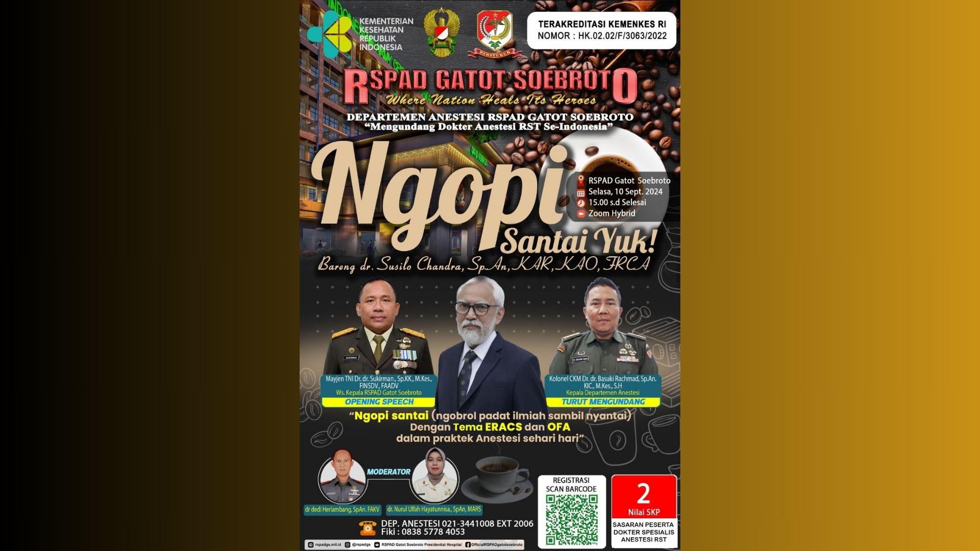 SEMINAR ERACS  OFA Dalam Praktek Anestesi Sehari - Hari