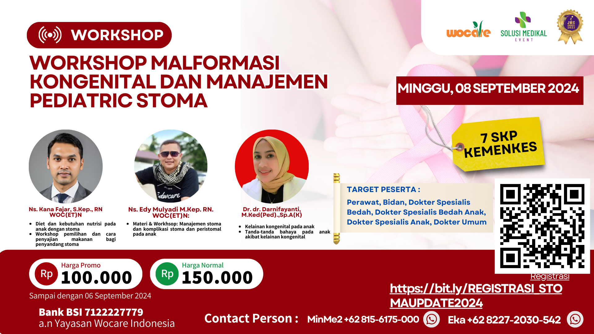 WORKSHOP MALFORMASI KONGENITAL DAN MANAJEMEN PEDIATRIC STOMA
