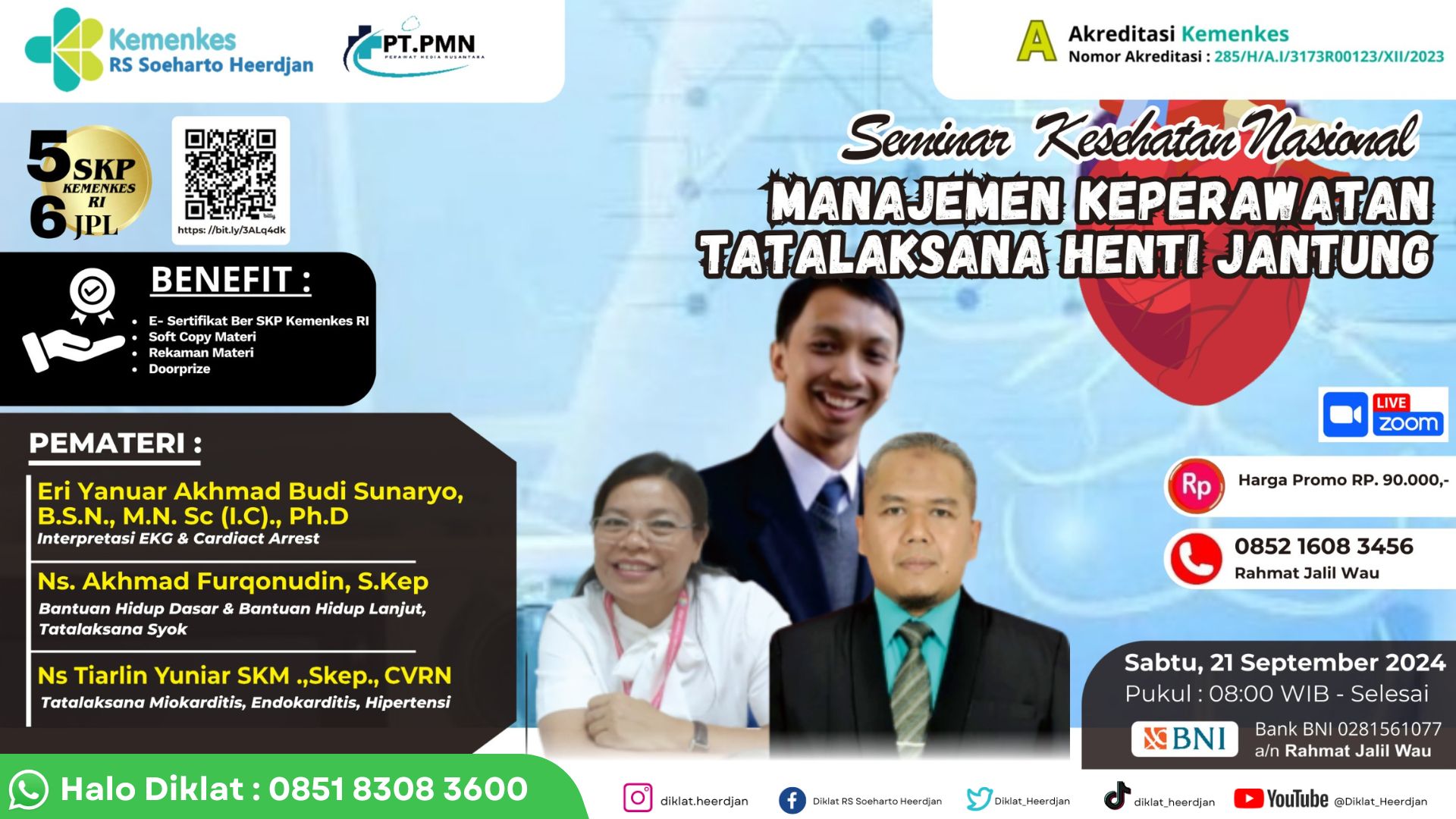 Seminar Ilmiah Dengan Tema Manajemen Keperawatan Tatalaksana Henti Jantung