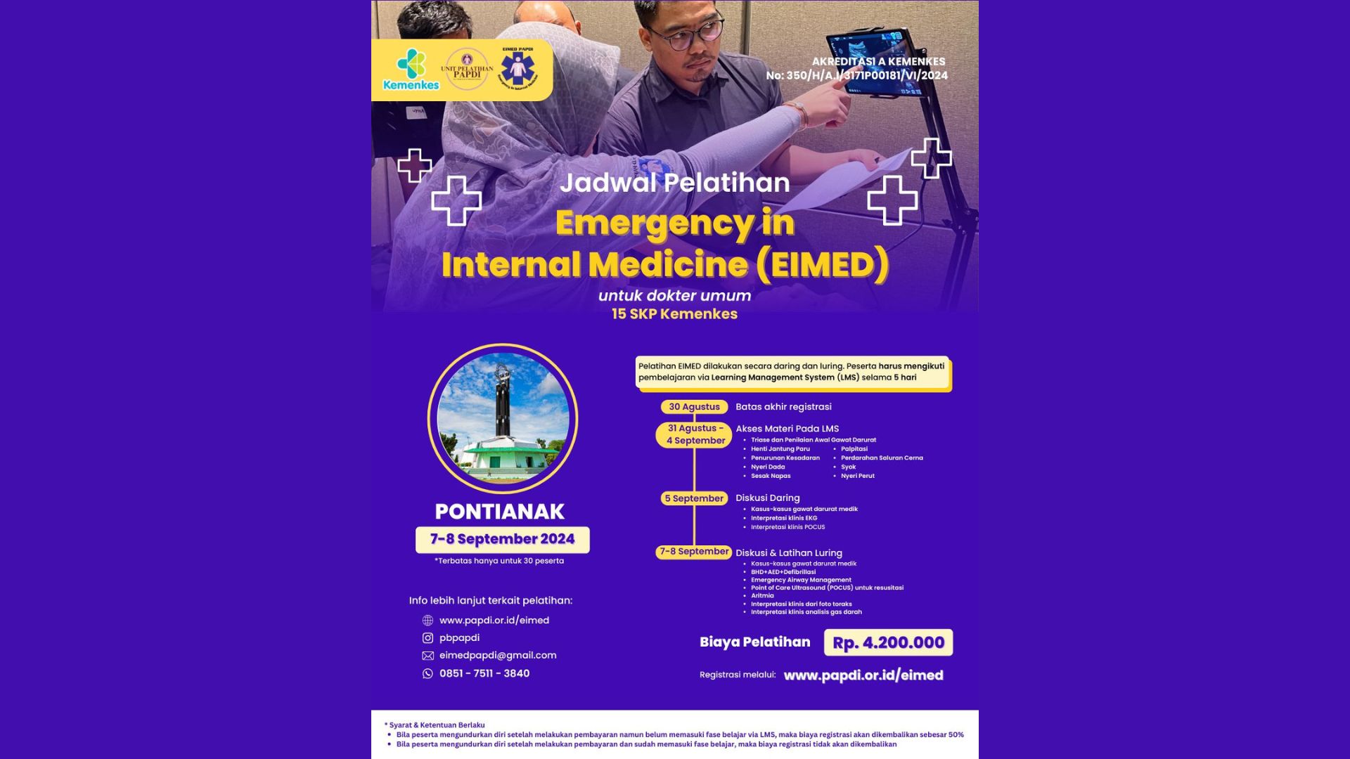 Emergency In Internal Medicine (EIMED) for General Practitioner - Pontianak
