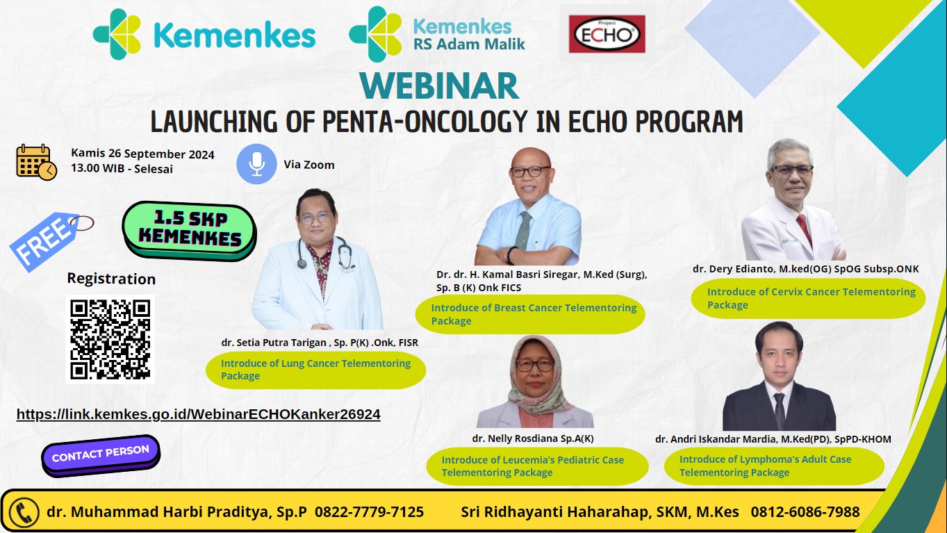 WEBINAR LAUNCHING OF PENTA-ONCOLOGY IN ECHO PROGRAM