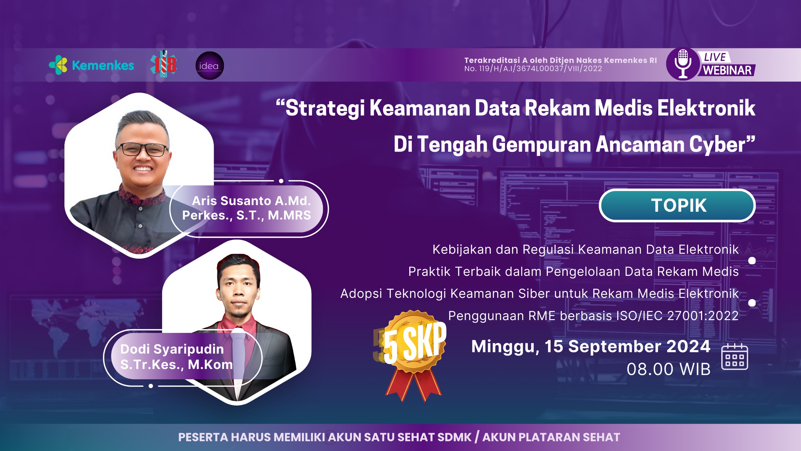 Strategi Keamanan Data Rekam Medis Elektronik Di Tengah Gempuran Ancaman Cyber