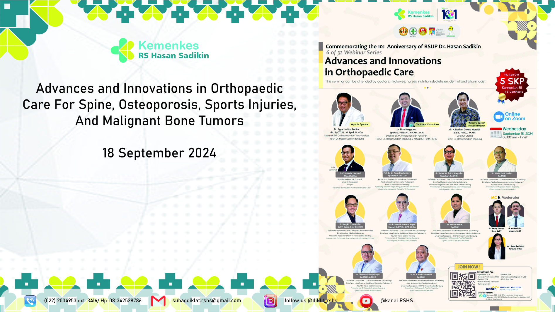 Advances and Innovations in Orthopaedic Care For Spine, Osteoporosis, Sports Injuries, And Malignant Bone Tumors
