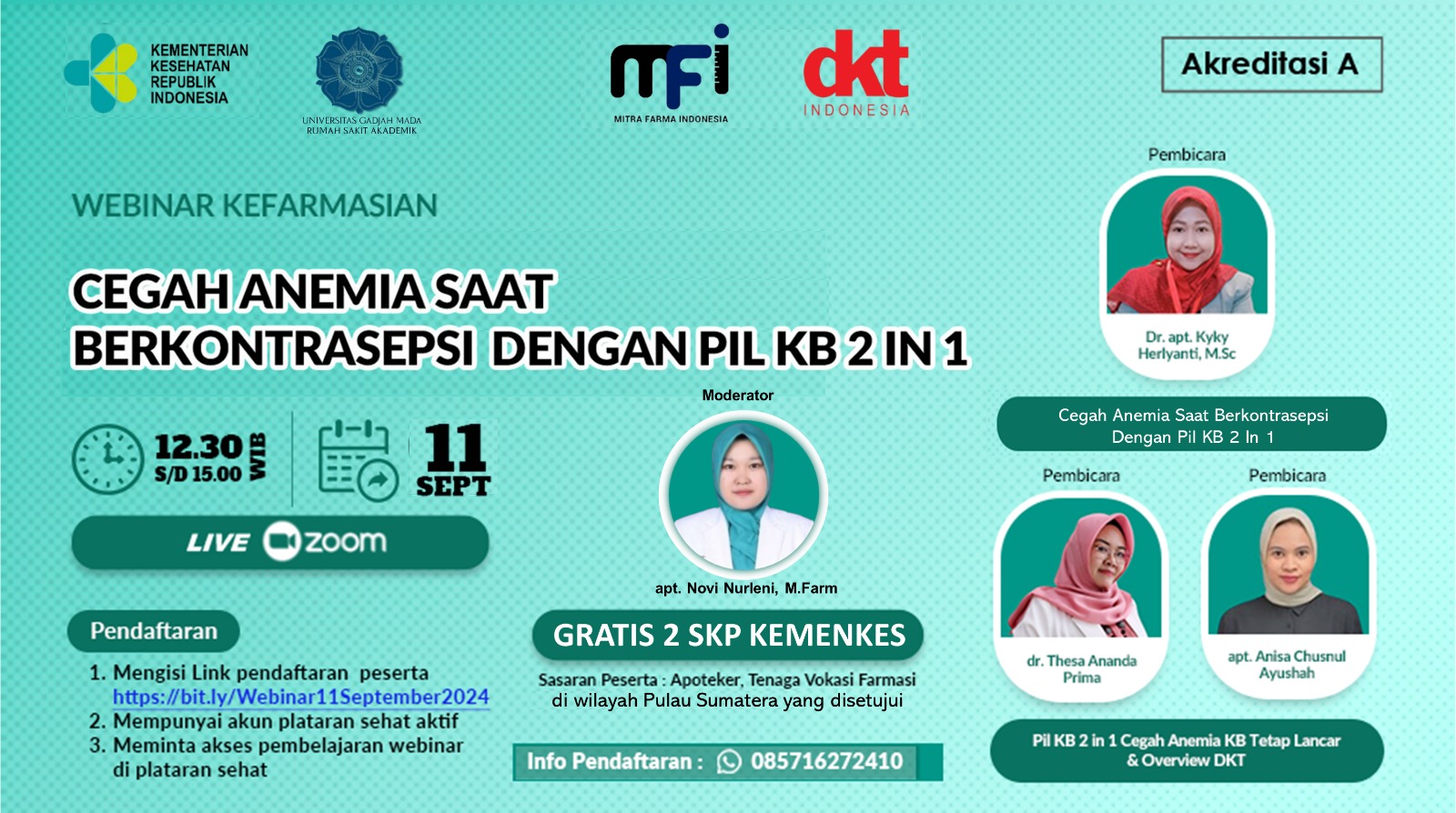 Cegah Anemia Saat Ber Kontrasepsi dengan Pil KB 2 in 1