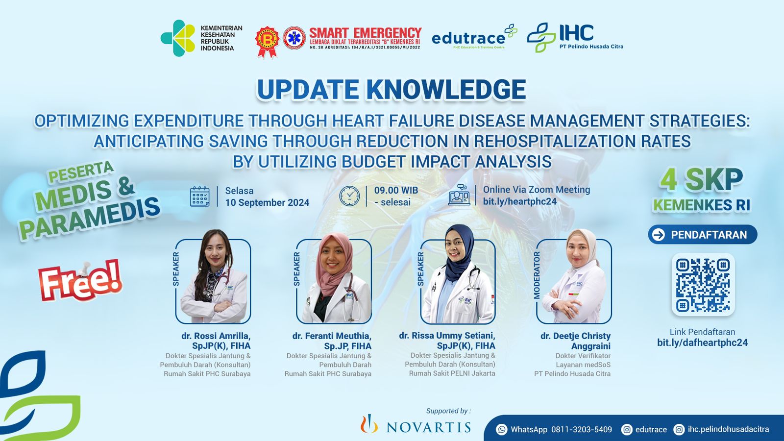 01409 WEBINAR OPTIMIZING EXPENDITURE THROUGH HEART FAILURE DISEASE MANAGEMENT STRATEGIES Anticipating Saving Through Reduction in Rehospitalization Rates by Utilizing Budget Impact Analysis