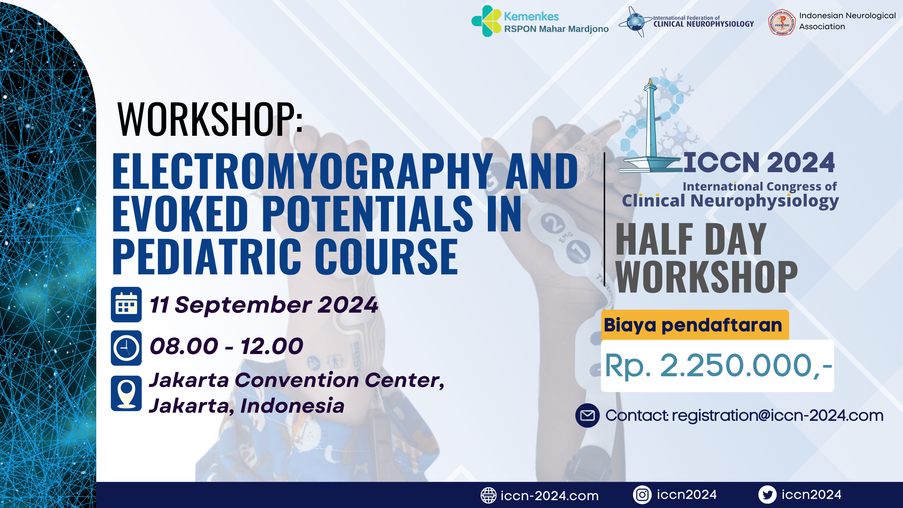 ICCN 2024 - Workshop Electromyography and Evoked Potentials in Pediatric Course
