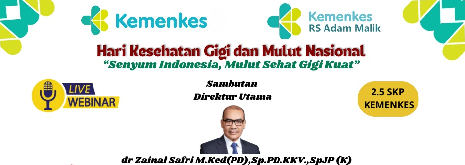 WEBINAR HARI KESEHATAN GIGI DAN MULUT NASIONAL