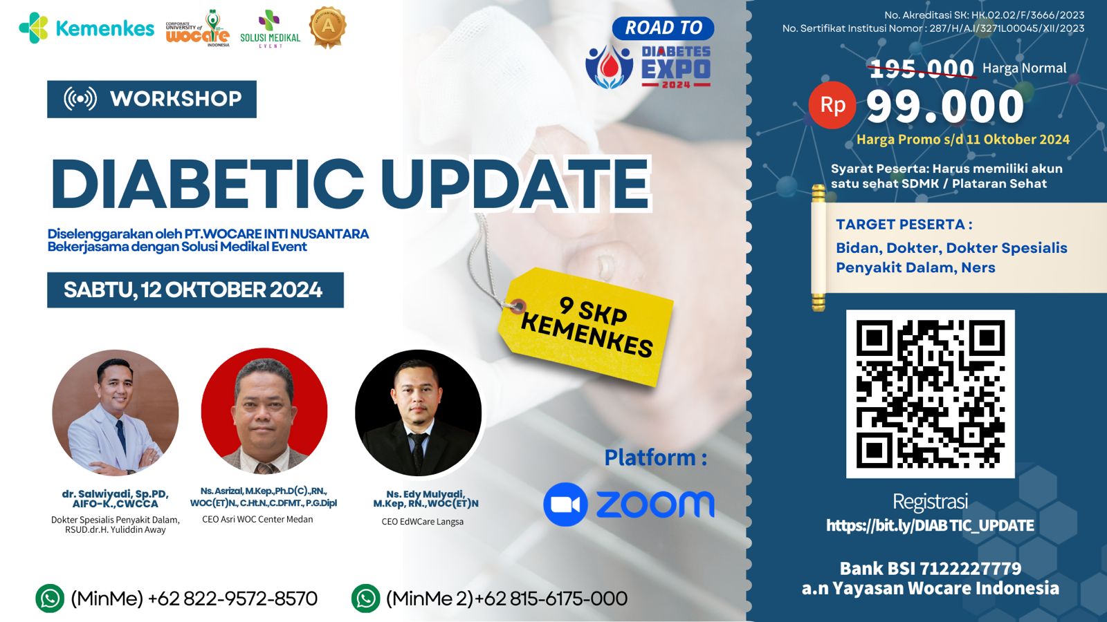 WORKSHOP DIABETIC UPDATE