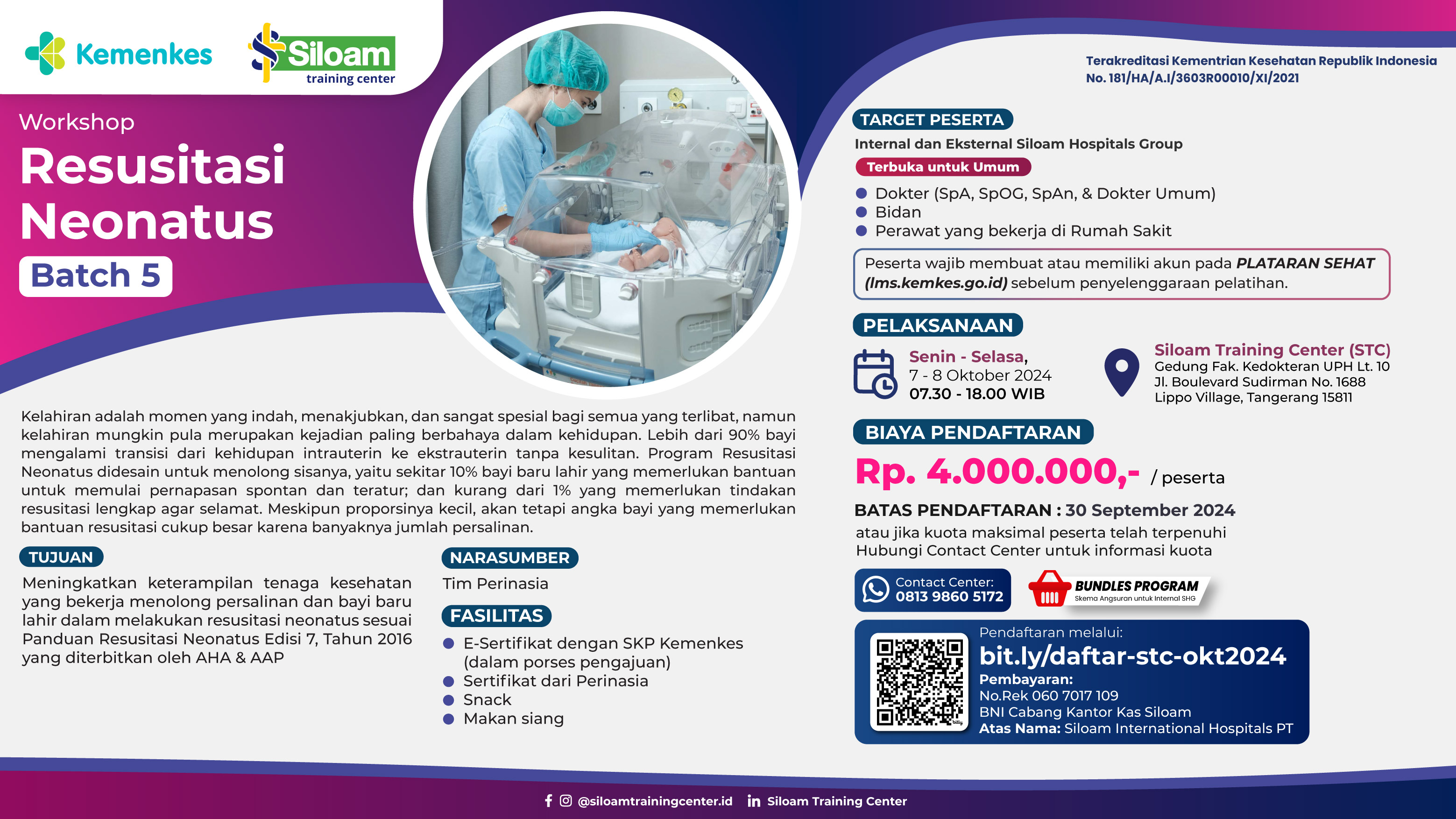 Workshop Resusitasi Neonatus