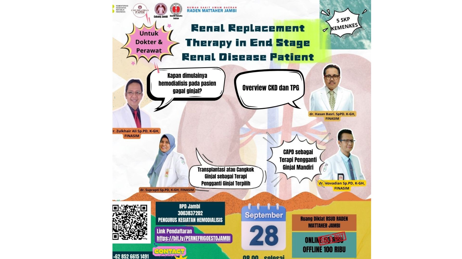 Seminar - Renal Replacement therapy in End Stage Renal Disease Patient