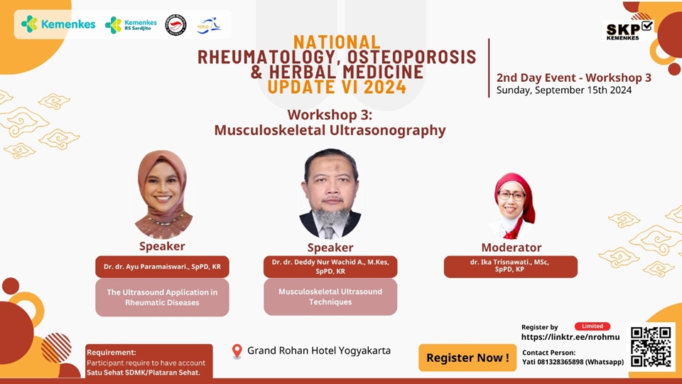 Workshop Musculoskeletal Ultrasonography