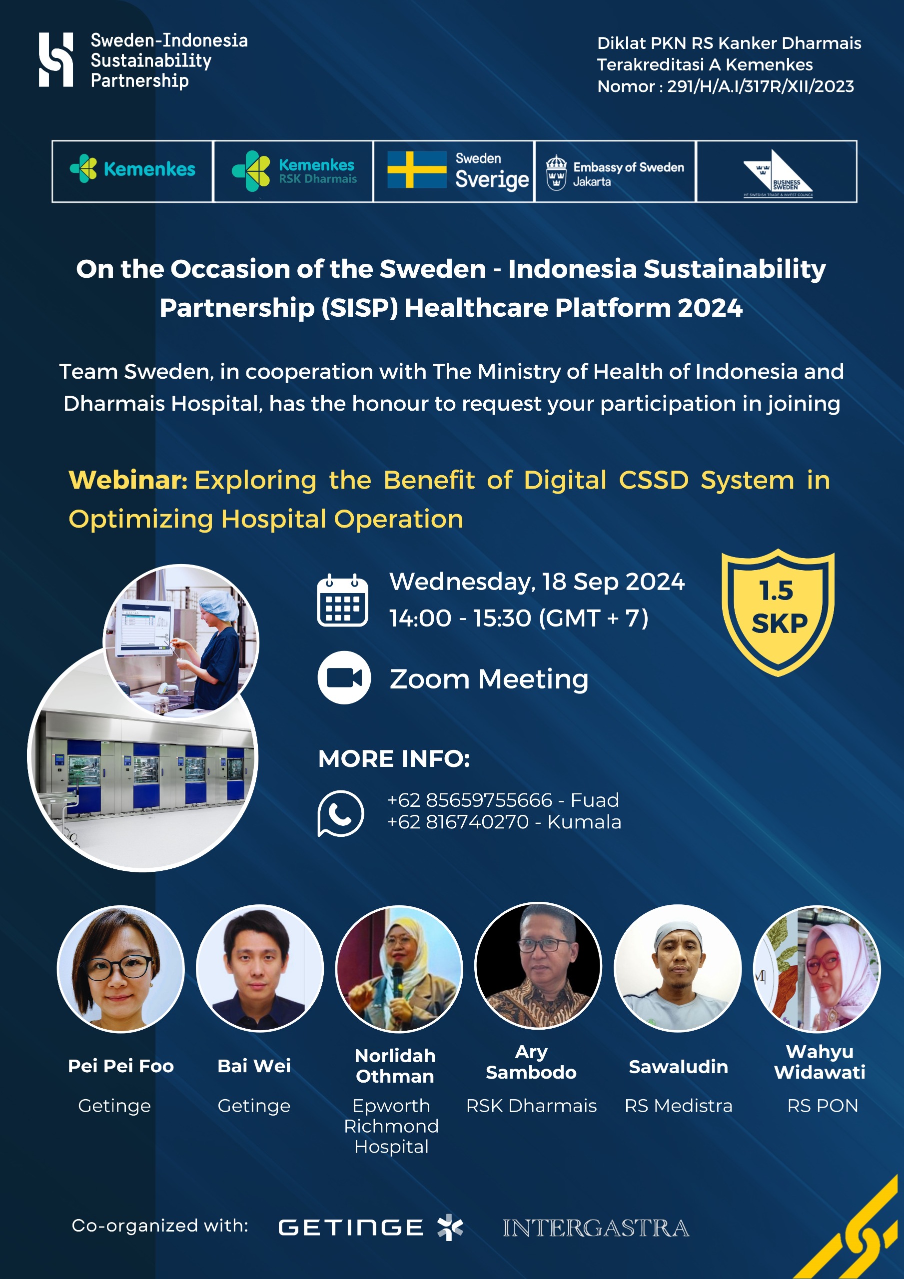 Webinar Exploring the Benefit of Digital CSSD System in Optimizing Hospital Operation