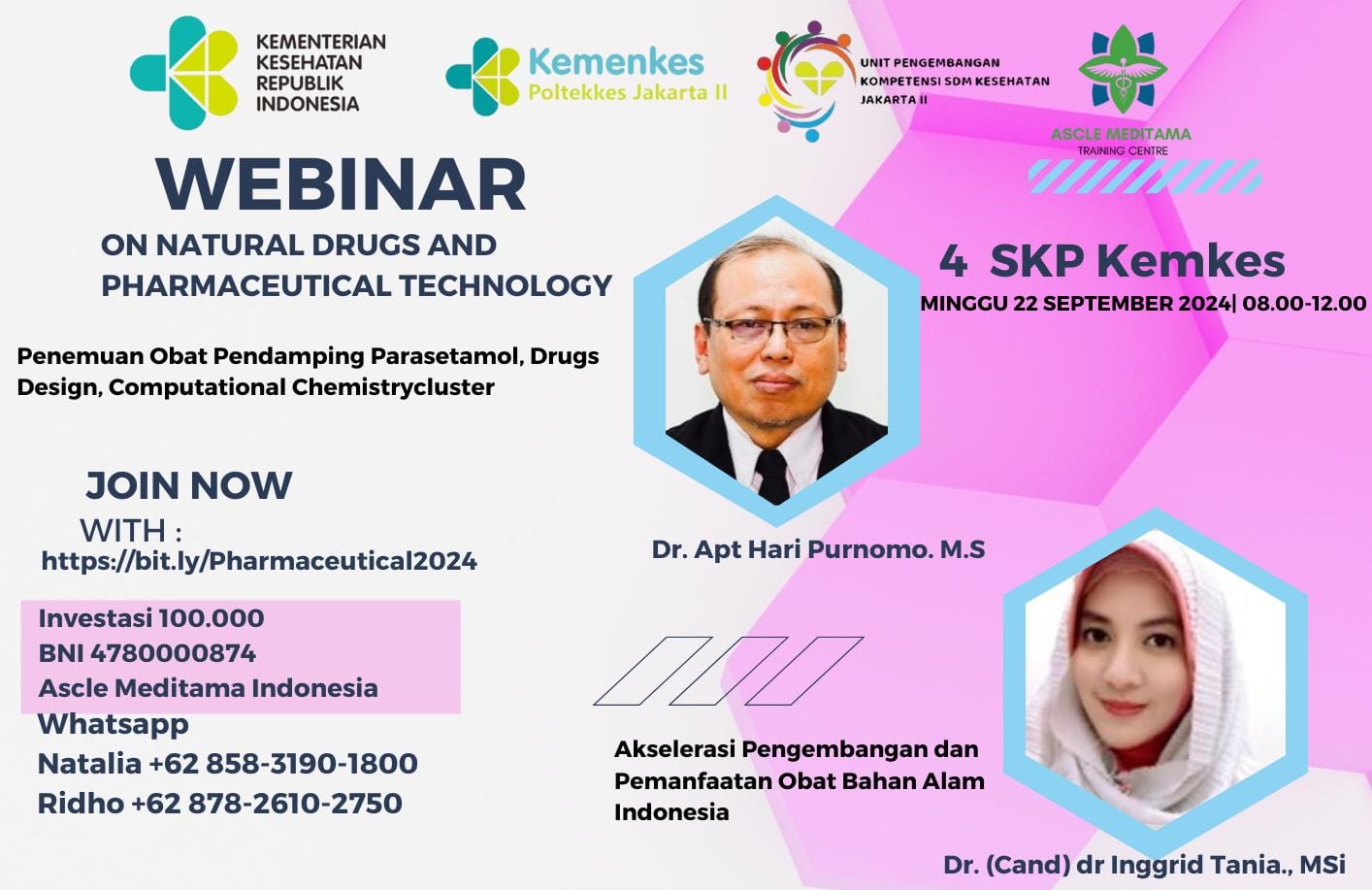 WEBINAR ON NATURAL DRUGS AND PHARMACEUTICAL TECHNOLOGY