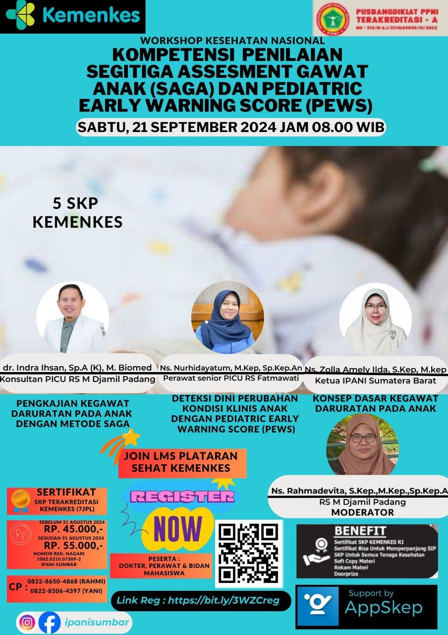 6928-Kompetensi Penilaian Segitiga Assesment Gawat Anak (SAGA) dan Pediatric Early Warning Score (PEWS)