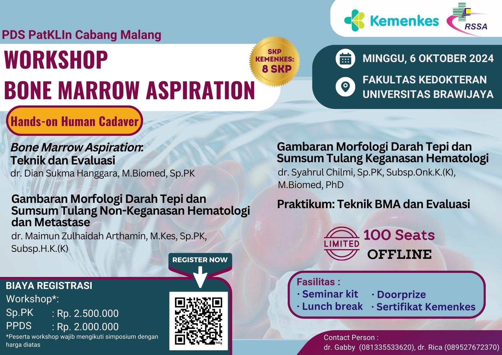 WORKSHOP BONE MARROW ASPIRATION