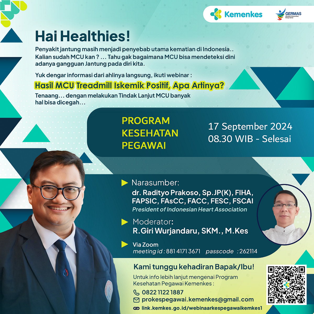 Webinar Pegawai Kemenkes Sehat, Produktivitas Meningkat Tahun 2024