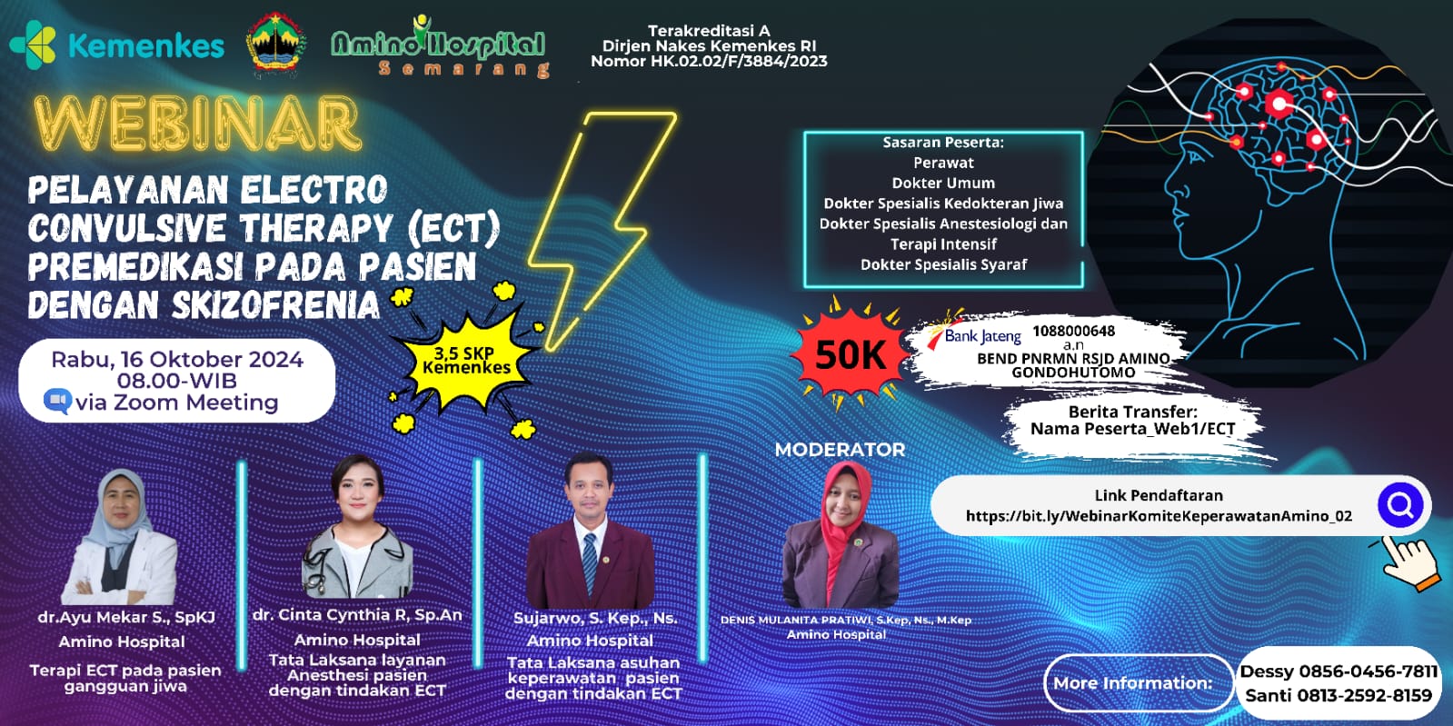 SEMINAR PELAYANAN ELEKTRO CONVULSIF TERAPI (ECT) PREMEDIKASI PADA ORANG DENGAN SKIZOFRENIA