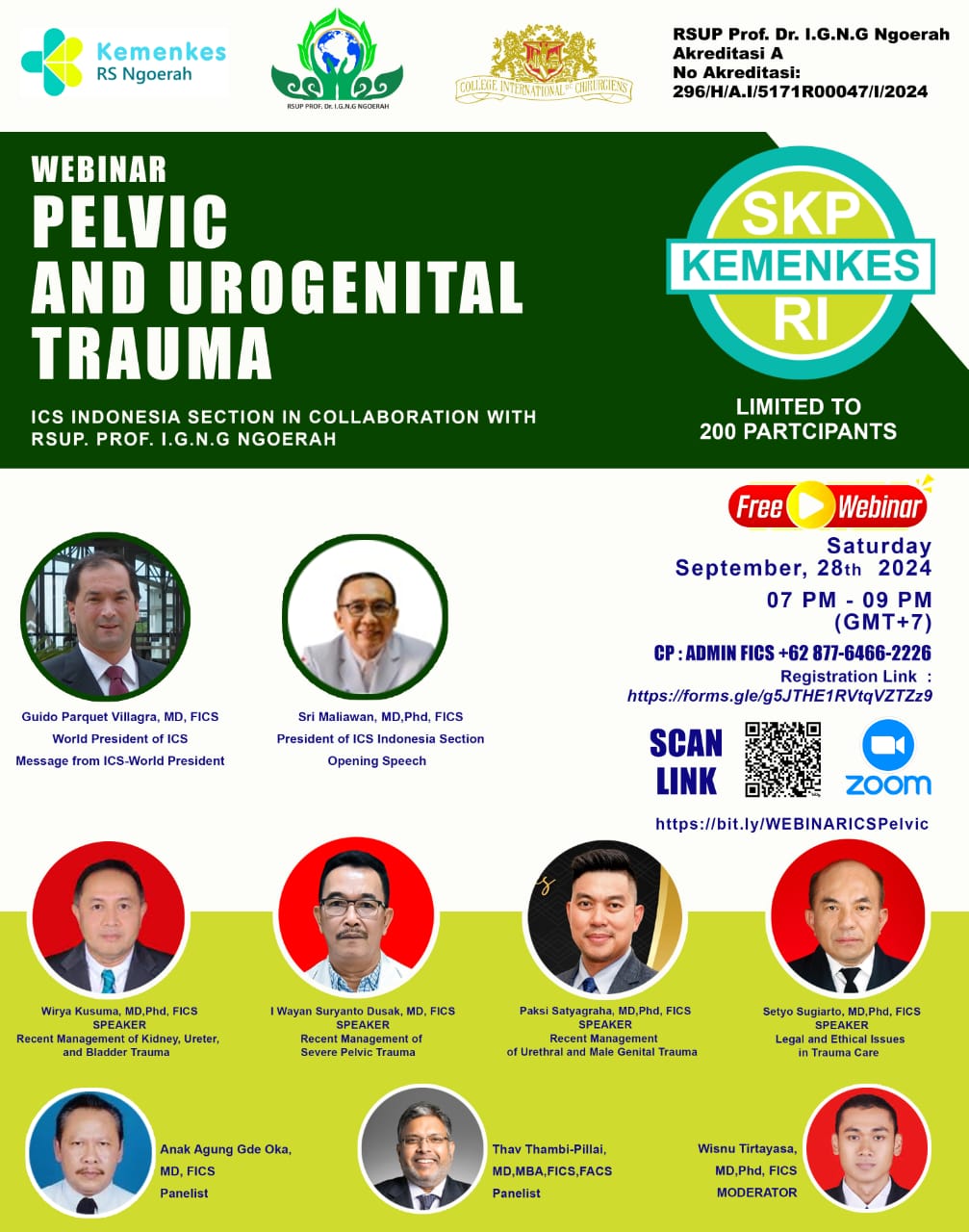 Webinar Trauma Panggul dan Urogenital