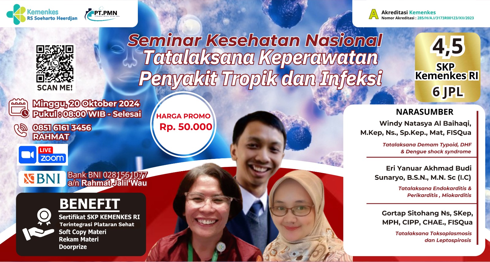 Seminar Ilmiah Tatalaksana Keperawatan Penyakit Tropik dan Infeksi