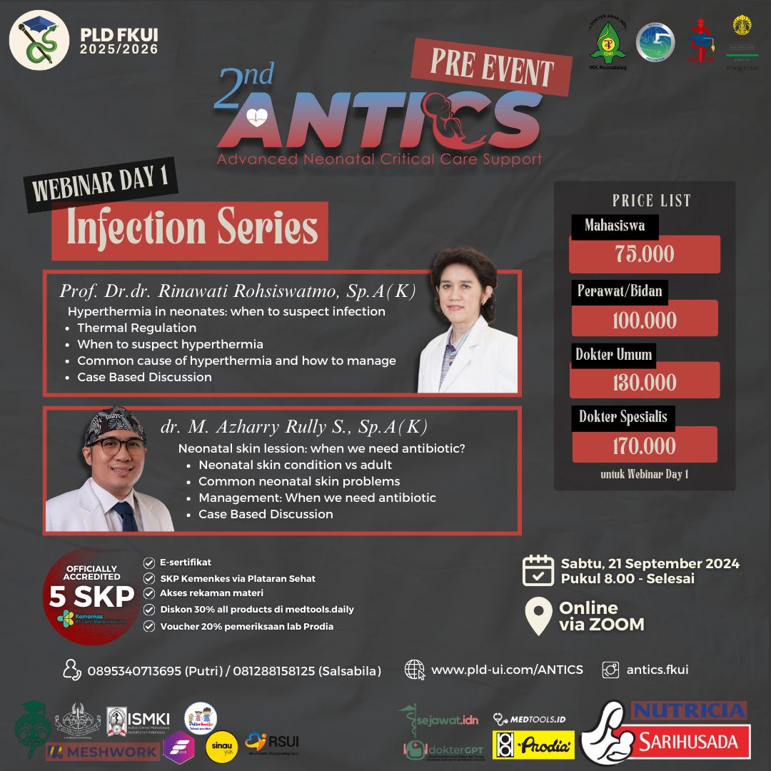 ANTICS 2024/2025 Pre Event 1     Infection Series 