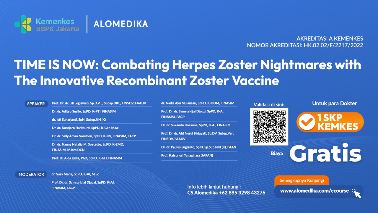 ALOMEDIKA Video SKP - TIME IS NOW  Combating Herpes Zoster Nightmares with The Innovative Recombinant Zoster Vaccine
