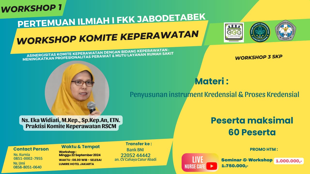 Workshop Penyusunan Instrument Kredensial dan Proses Kredensial