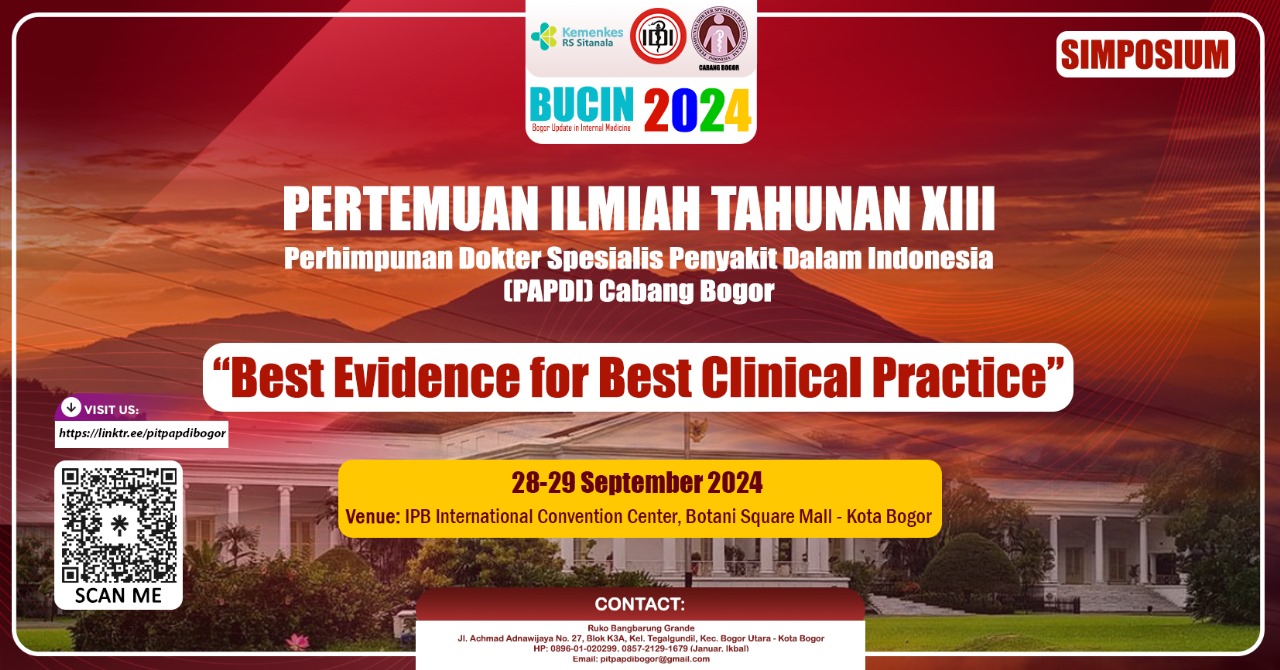 BEST EVIDENCE FOR BEST CLINICAL PRACTICE- PIT PAPDI CABANG BOGOR