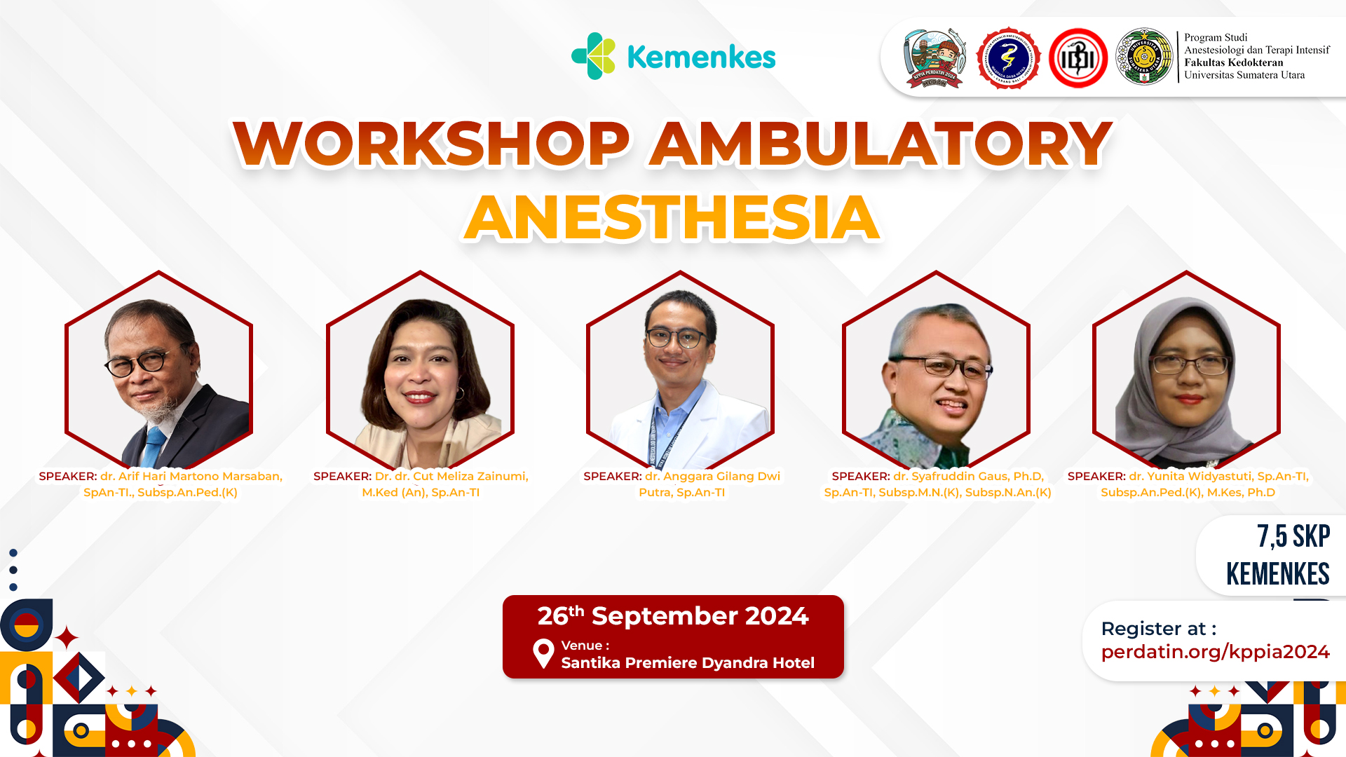 Workshop Ambulatory Anesthesia